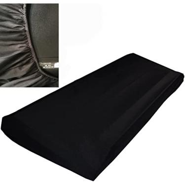Imagem de Capa protetora contra poeira de teclado extensível de piano para 76 a 88 teclas [antiestática, à prova d'água] jaquetas universais para teclado serve para todos os consoles de pianos digitais com
