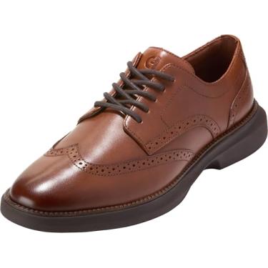 Imagem de Cole Haan Grand Shadowlite Wingtip Oxford masculino, British Tan/Java, 39