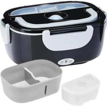 Imagem de Marmita Elétrica Veicular Bivolt 110V 220V  Térmica e Portátil para Co