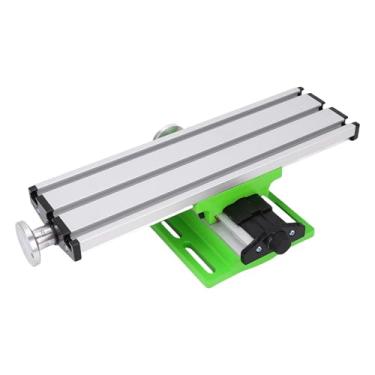 Imagem de Mini Mesa Deslizante de Bancada de Perfuração Multifuncional de Alta Precisão, Distância do Furo Base de 105 Mm, Operação Fácil para Furadeira/Fresadora, Mesa Deslizante