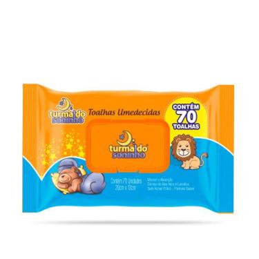 Imagem de 06 Unid. Toalha Umedecida Tradicional 70fls Turma Do Soninho