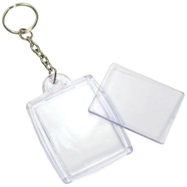 Imagem de Chaveiro Acrílico Porta Retrato Foto 3X4 12 Unidades  Duzia 