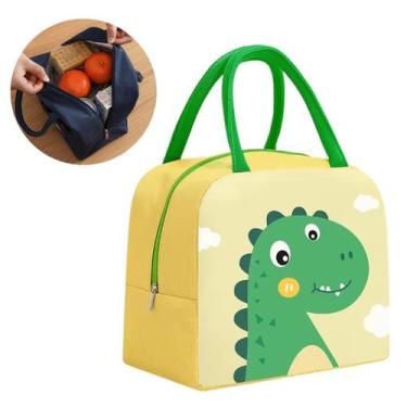 Imagem de Bolsa Térmica Lancheira Infantil 5L Com Alça Para Passeio Viagem Escol