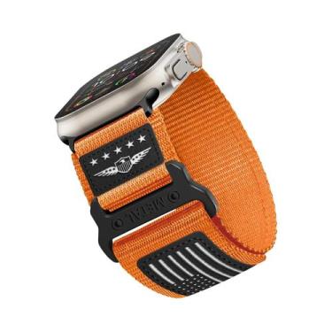 Imagem de Pulseira De Nylon Esportiva De 49mm 45mm 46mm 44mm Para Apple Watch Ul