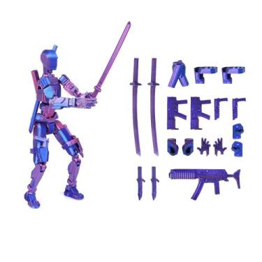 Imagem de Boneco de ação T13 Lucky 13 de quinta geração impresso em 3D - Marca P