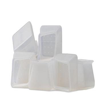 Imagem de Kit 32 Proteção De Silicone Para Pé De Moveis Pé Madeira