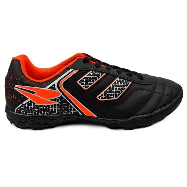 Imagem de CHUTEIRA ADULTO - DRAY - REF 305 - COR PRETO/LARANJA - NUM 44