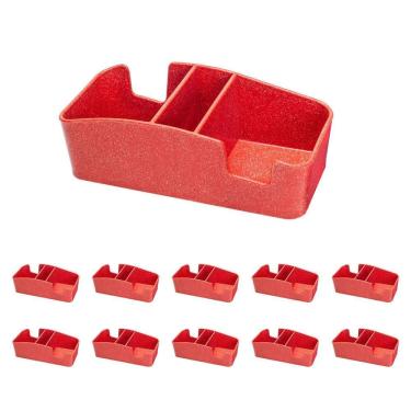 Imagem de 10Un Porta Sache Mesa Bar Restaurante Hotel Balcão Vermelho