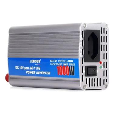 Imagem de Conversor de voltagem de Alta Eficiência e Proteção contra curtos 12v para 110V 1000W