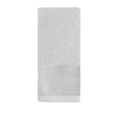 Imagem de Toalha de Lavabo Cristal em Algodão - Atlantica, BRANCO 001