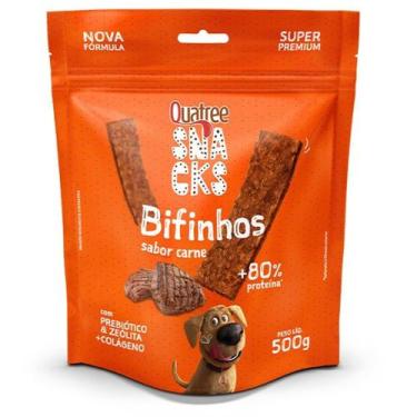 Imagem de Snacks Quatre Bifinho 500G Carne - Quatree