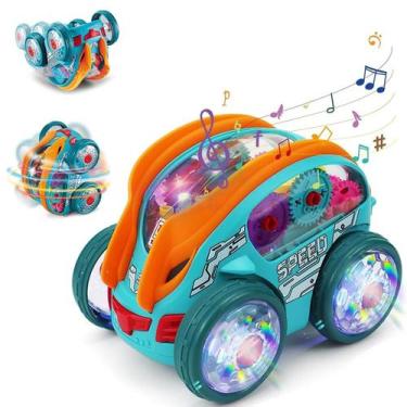 Imagem de Toy Car Speedlite Dynamic Gear, alimentado por engrenagens, com luzes 