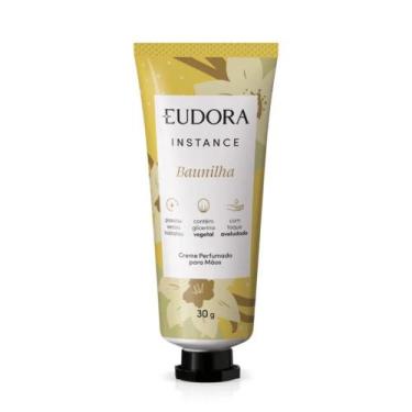 Imagem de Creme Hidratante para Mãos Perfumado de Baunilha 30g Secagem Rápida Eu