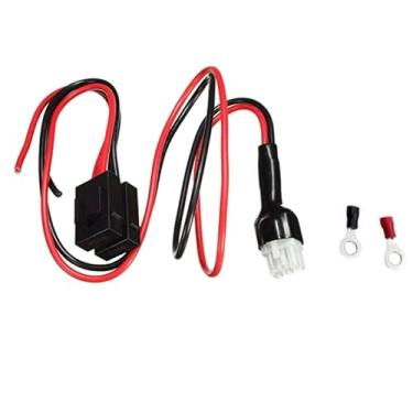 Imagem de Walkie Talkie portátil cabo de alimentação CC de 6 pinos para rádios Walkie Talkie Yaesu FT-847, FT-857D, FT-897D, FT-1000, IC-725A, IC-706, IC-78