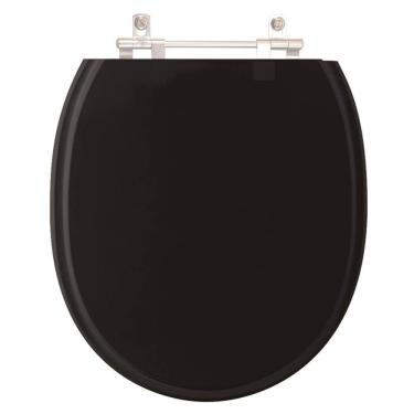 Imagem de Assento Sanitário Village ébano (preto) Para Vaso Deca