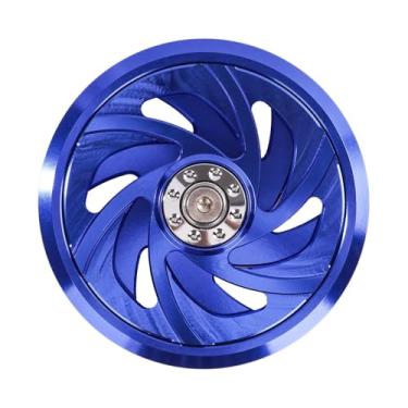 Imagem de Generic Protetor de ventoinha de refrigeração do motor, substituição de alto desempenho, profissional, leve, protetor lateral do motor, Azul