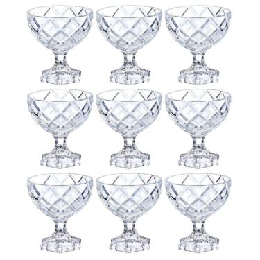 Imagem de Taças de Sobremesa em Vidro Pineapple 170mL 9 Peças - Hauskraft TCSV031/3