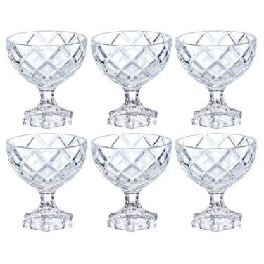 Imagem de Taças de Sobremesa em Vidro Pineapple 170mL 6 Peças - Hauskraft