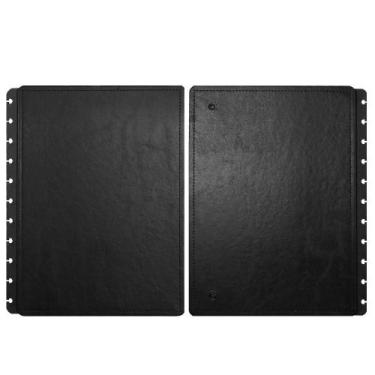 Imagem de Capa E Contracapa Caderno Inteligente Grande Casual Preto