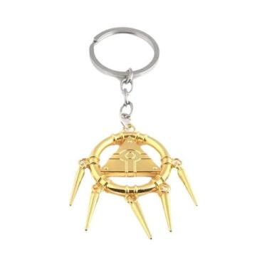 Imagem de Pingente De Chaveiro Yu-Gi-Oh Anime Quebra-Cabeça Milênio Colar Para M