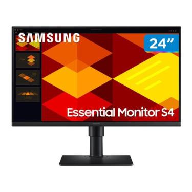 Imagem de Monitor Full HD Flat Samsung Essential S4 LS24D400GALMZD 24" IPS, 24"