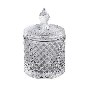 Imagem de Bomboniere de Vidro Maldivas Transparente 300ml - Em Casa Tem