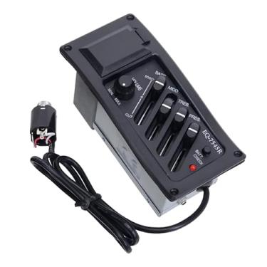 Imagem de menolana Captador para Violão Acústico Profissional de Fácil Instalação com Equalizador E Pré-amplificador