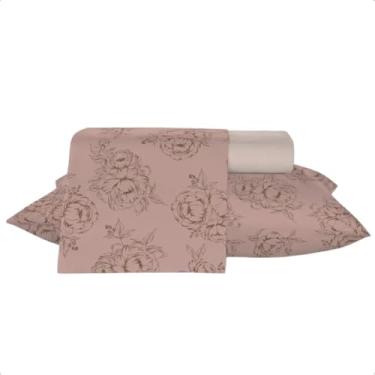 Imagem de Jogo Roupa de Cama Crystal 3-4 Peças 100% Algodão 120 Fios Teka (Rosetas, Solteiro)