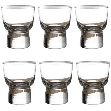 Imagem de Sihanoukville 6 peças de copos Cordial e Soju de 59 ml, copos de shot de design clássico cristalino para vinho doce, soju e licor