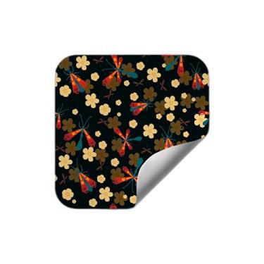 Imagem de Kit 25 Adesivos Autocolantes Redondos Ano Novo Besouros Coloridos - Tamanho 85x85cm