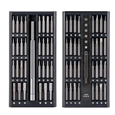 Imagem de Conjunto de mini-chave de fenda manual 63 em 1 Kit de reparo de chave de fenda de precisão para celular tablet PC laptop óculos para câmera