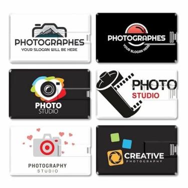 Imagem de Flash Drive USB de cartão de crédito personalizado, cartão de visita personalizado em massa para marketing, presentes corporativos, brindes de eventos, caixa de embalagem personalizada opcional