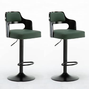 Imagem de Cadeiras de bar, banco de bar, banquinho de balcão, bancos de bar altos, cadeiras de café da manhã, bancos de bar de tecido, bancos de bar de couro, banco de bar giratório com costas, bancos de bar