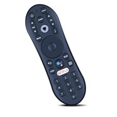 Imagem de ZWP Novo controle remoto de voz de substituição adequado para TiVo Stream 4K TDSTV+ Android TV URC37023BA00 R37023B com assistente