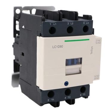 Imagem de SFKGXELS LC1D80B7 AC Contator magnético elétrico 3P 3NO LC1-D80B7 80A 24V AC Bobina