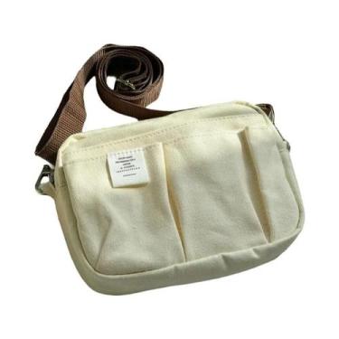 Imagem de Estojo De Lápis De Lona De Grande Capacidade Bolsa De Armazenamento Mu