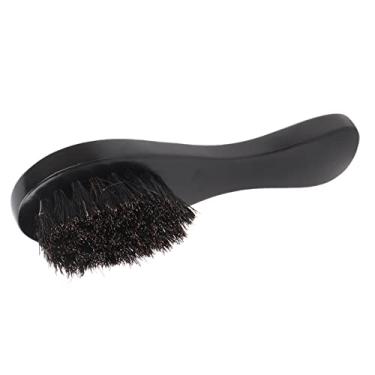 Imagem de Cryfokt Escova Portátil para Desbotamento de Barbeiro, Barba Macia de Madeira para Homens, Barbeiro Preto Limpo, 1 X Escova Limpa para Desbotamento de, Uso Em Casa ou Barbearia