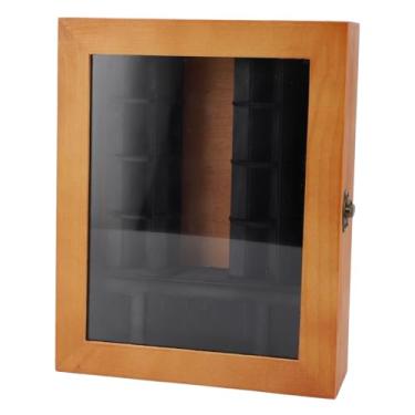 Imagem de Fabater Bonito Mini Estante Decoração Artesanal Livro Em Miniatura Armário de Biblioteca Ideal Presente Escolha para Melhorias Em Casa e Escritório