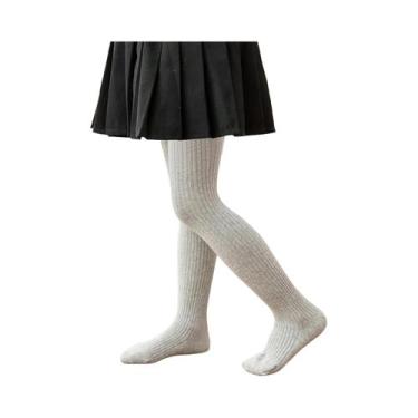 Imagem de Meias-calças De Algodão Para Meninas De 0 a 12 Anos Com Laço, Meias-ca
