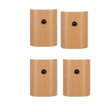 Imagem de Luz de Parede com Sensor Movimento Interno LED Recarregável Noturna Detecção Corredor Passagem Instalação Magnética Carregamento Type-C Corpo por Modo