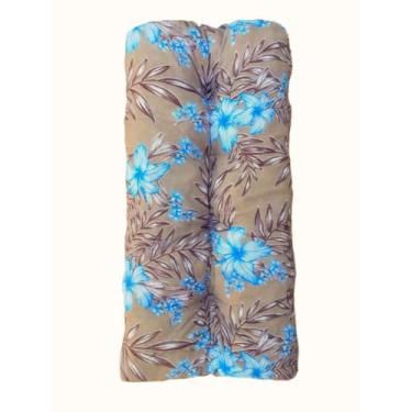 Imagem de Almofada 95x45cm para Bancos, Cadeiras e Sofás - Apoio Lumbar Ergonômico, Suave e Durável, Versátil para Casa, Office e Outros Móveis (ip15 ORQUIDEA AZUL)