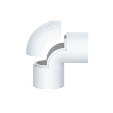 Imagem de Joelho Pvc 1" Para Eletroduto Branco Inpol