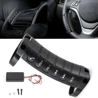 Imagem de Controle Remoto Universal Sem Fio Para Volante De Carro, Botão Multifu