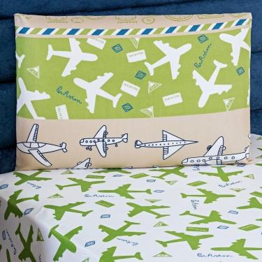 Imagem de Jogo De Cama Lençol Bouti Infantil Kids Solteiro 02 Peças - Foguete