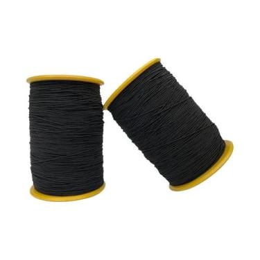 Imagem de Corda Elástica Fina De Poliéster 0.5mm Para Máquina De Costura, Acessó