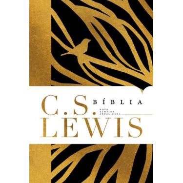 Imagem de Livro - Bíblia C. S. Lewis NAA, Capa dura preta, Leitura Perfeita