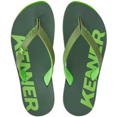 Imagem de Chinelo Kenner Red PVC Masculino Dedo Beach Tira Larga Conforto Origin