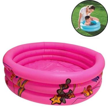 Imagem de Piscina Inflável Redonda Infantil 60Cm Verão Praia Unissex - Jpg Summe
