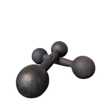 Imagem de Par Halter Ferro 3Kg - Anilhas&Cia