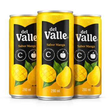 Imagem de Kit 3 Suco Del Valle Néctar Manga 290ml - 58% Polpa